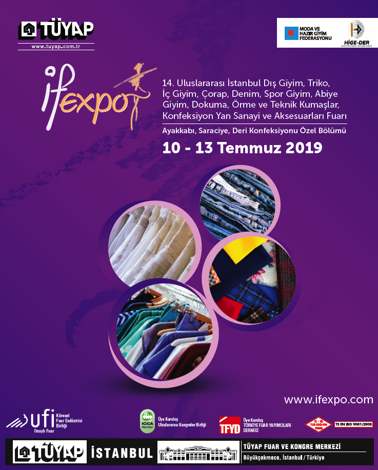 İFEXPO Uluslararası Hazır Giyim ve Kumaş Fuarı