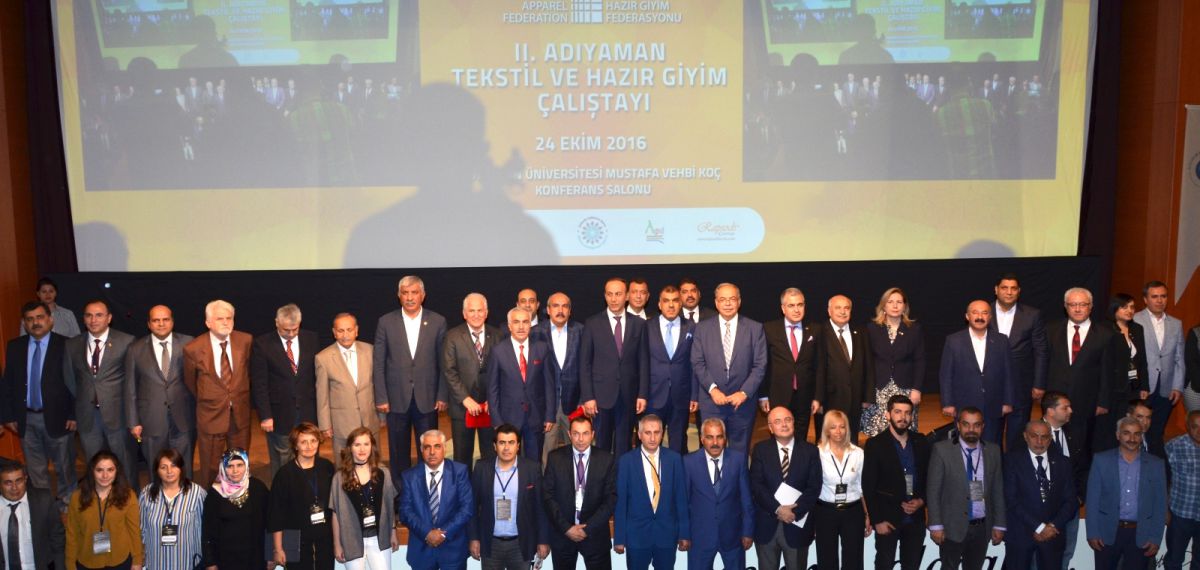 2. Adıyaman Tekstil ve Hazır Giyim Çalıştayı sektörü Adıyaman’da buluşturdu