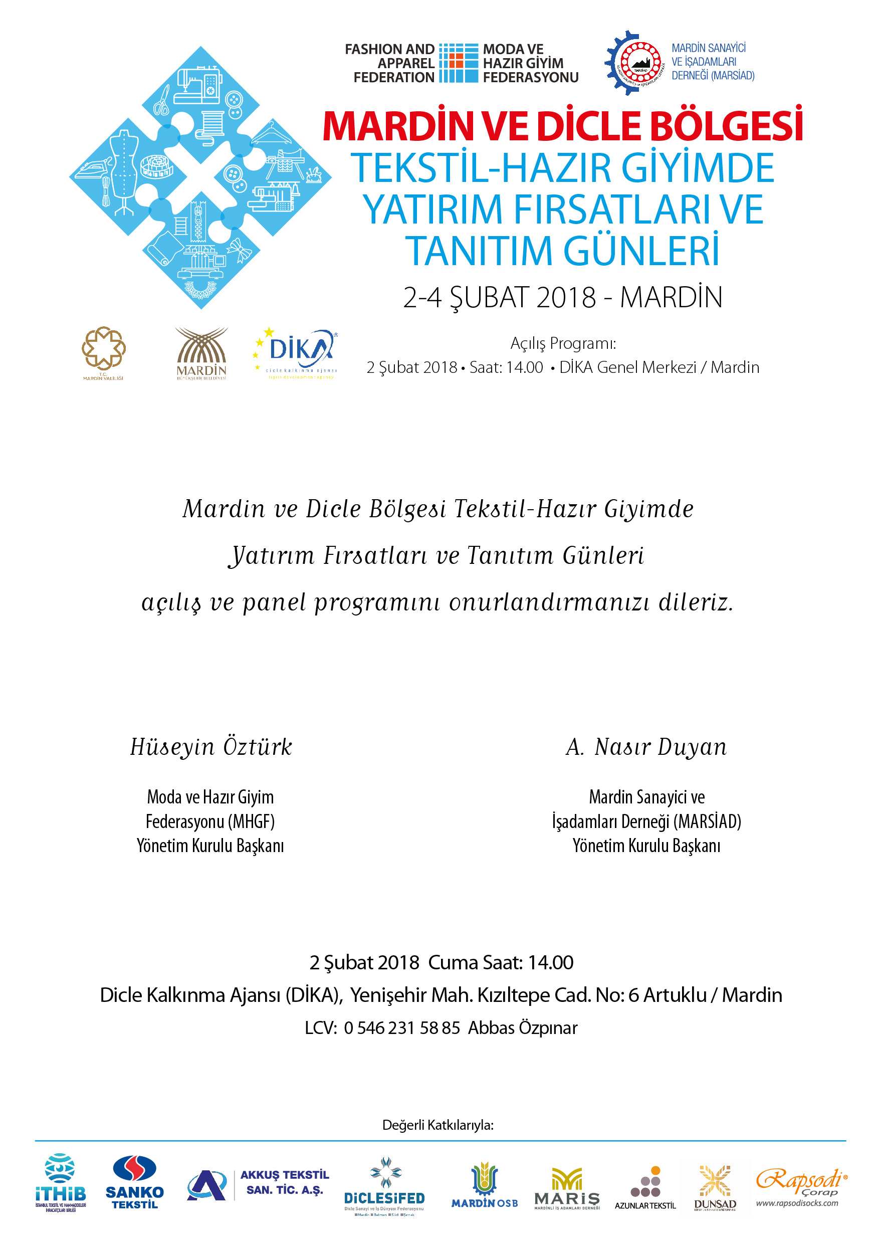 Hazır Giyimciler Mardin'de Buluşuyor