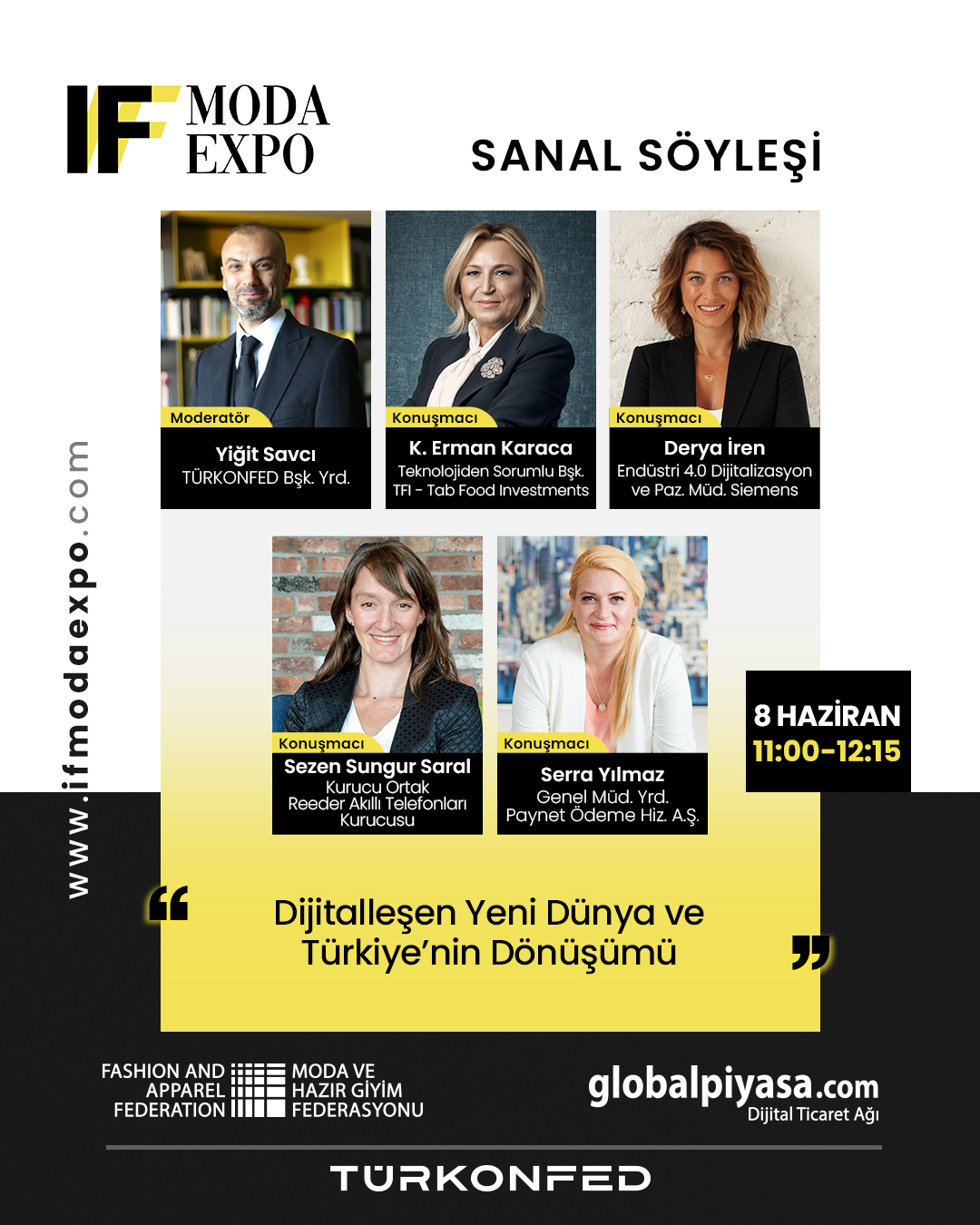 Moda ve hazır giyim sektörü sanal fuarda dünya ile buluşuyor